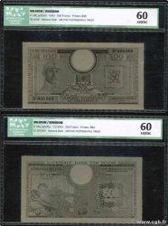 500 Francs - 100 Belgas Photo BÉLGICA  1943 P.(124) SC+