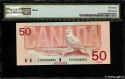 50 Dollars Spécimen CANADA  1988 P.098as pr.NEUF