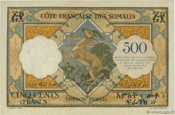 500 Francs DJIBOUTI  1952 P.27 AU