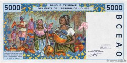 5000 Francs Épreuve ESTADOS DEL OESTE AFRICANO  1992 P.813TaE SC+