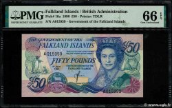 50 Pounds FALKLAND ISLANDS  1990 P.16a