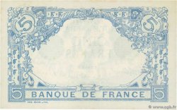 5 Francs BLEU Numéro spécial FRANCIA  1916 F.02.45 SC+