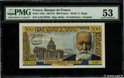 500 Francs VICTOR HUGO FRANCE  1954 F.35.03 XF+