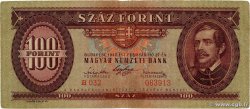 100 Forint HUNGRíA  1947 P.163 BC