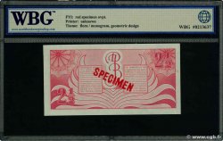 2,5 Gulden Spécimen NETHERLANDS INDIES  1948 P.099 UNC-