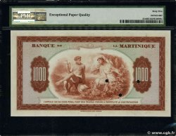 1000 Francs Spécimen MARTINIQUE  1943 P.21s UNC
