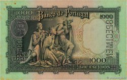 1000 Escudos Spécimen PORTUGAL  1956 P.161s EBC
