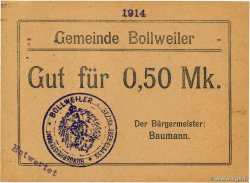 0,5 Mark DEUTSCHLAND Bollweiler 1914  fST+