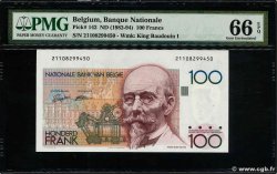 100 Francs BÉLGICA  1982 P.142a FDC