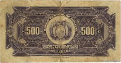 500 Bolivianos BOLIVIA  1928 P.126b RC+