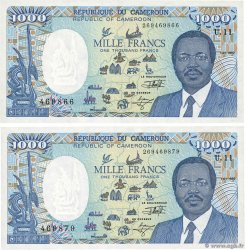 1000 Francs Lot CAMERUN  1992 P.26c AU