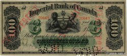 100 Dollars Faux KANADA  1917 PS.1141x VZ