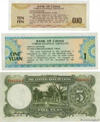Lot de 3 billets Lot CHINA  1936 P.LOT XF