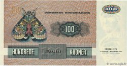 100 Kroner DINAMARCA  1975 P.051b FDC