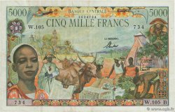 5000 Francs EQUATORIAL AFRICAN STATES (FRENCH)  1963 P.06b F