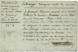 6000 Livres FRANCE Regionalismus und verschiedenen Tonneins 1794 P.- SS