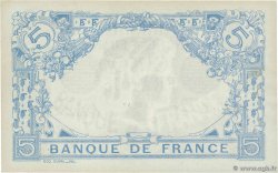 5 Francs BLEU FRANCIA  1915 F.02.32 EBC+