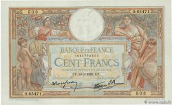 100 Francs LUC OLIVIER MERSON type modifié FRANCIA  1939 F.25.44 EBC+