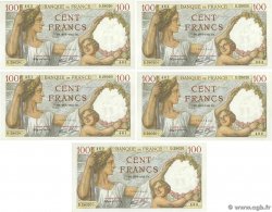 100 Francs SULLY Consécutifs FRANCE  1942 F.26.65 NEUF