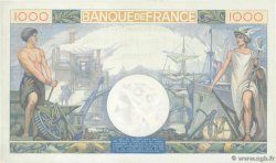 1000 Francs COMMERCE ET INDUSTRIE FRANCE  1940 F.39.01 UNC
