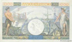 1000 Francs COMMERCE ET INDUSTRIE FRANCIA  1940 F.39.02 SC