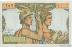 5000 Francs TERRE ET MER FRANCIA  1957 F.48.15 EBC+
