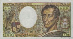 200 Francs MONTESQUIEU Faux FRANKREICH  1992 F.70.12ax SS