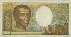 200 Francs MONTESQUIEU Faux FRANCIA  1992 F.70.12ax MBC