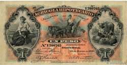 1 Peso GUATEMALA  1900 PS.101a q.SPL