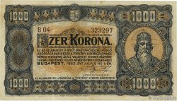 1000 Korona HONGRIE  1923 P.075a TTB+