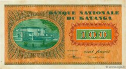 100 Francs KATANGA  1960 P.08a VF