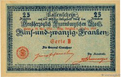 25 Francs LUXEMBURG  1919 P.31a fST+