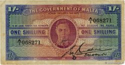 1 Shilling MALTE  1943 P.16 F
