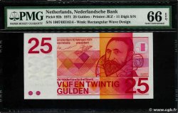 25 Gulden NIEDERLANDE  1971 P.092b ST