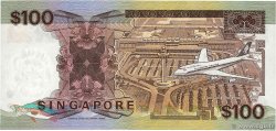 100 Dollars SINGAPORE  1985 P.23a AU