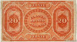 20 Pesos / 2 Doblones URUGUAY  1871 PS.173 BB