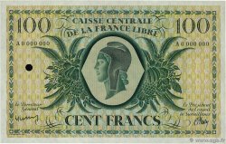 100 Francs Spécimen AFRIQUE ÉQUATORIALE FRANÇAISE Brazzaville 1941 P.13s ST