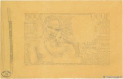 1000 Francs Dessin FRENCH WEST AFRICA  1950 P.- AU