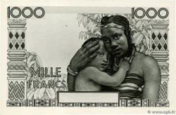 1000 Francs Photo FRENCH WEST AFRICA  1950 P.- UNC