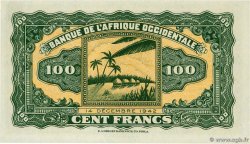 100 Francs FRENCH WEST AFRICA  1942 P.31a UNC