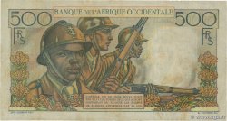 500 Francs AFRIQUE OCCIDENTALE FRANÇAISE (1895-1958)  1950 P.41 TTB