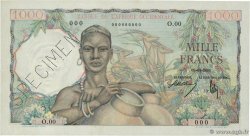1000 Francs Spécimen AFRIQUE OCCIDENTALE FRANÇAISE (1895-1958)  1945 P.42s SUP+
