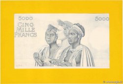5000 Francs Épreuve FRENCH WEST AFRICA (1895-1958)  1943 P.43e AU