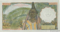 1000 Francs FRENCH WEST AFRICA  1955 P.48 XF+