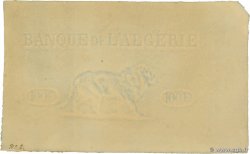 Papier type 1852 ALGÉRIE  1865 P.(010z) SPL