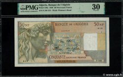 50 Nouveaux Francs ALGERIA  1959 P.120a VF