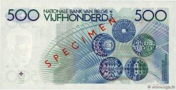 500 Francs Spécimen BELGIEN  1980 P.141s ST