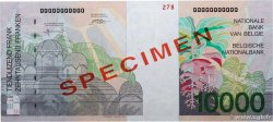 10000 Francs Spécimen BELGIQUE  1997 P.152s NEUF