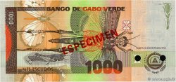 1000 Escudos Spécimen CABO VERDE  2002 P.65s FDC