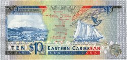 10 Dollars EAST CARIBBEAN STATES  1993 P.27m UNC